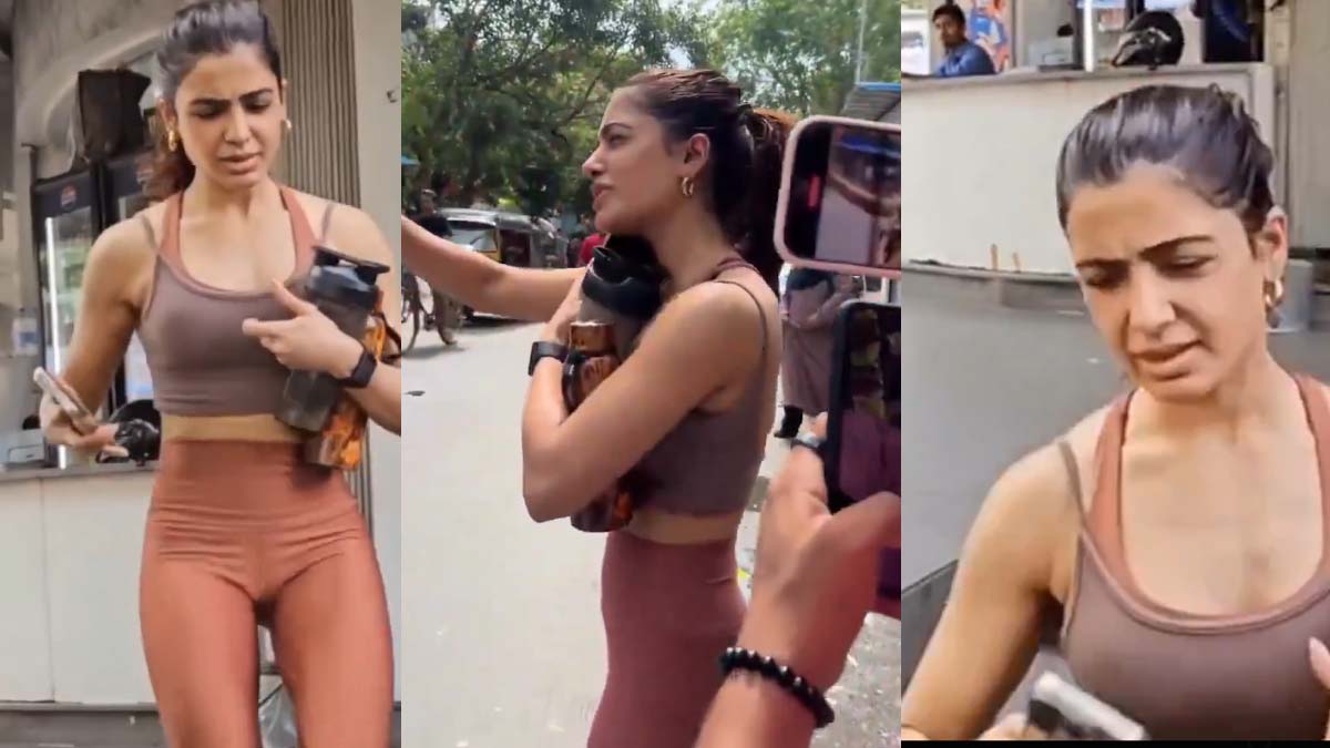 Shocking video of Samantha speaking angrily