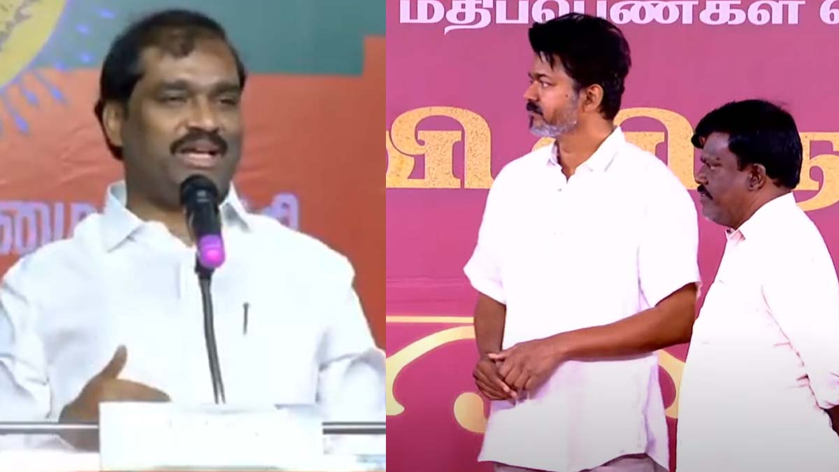 Velmurugan criticizes Vijay's student meeting