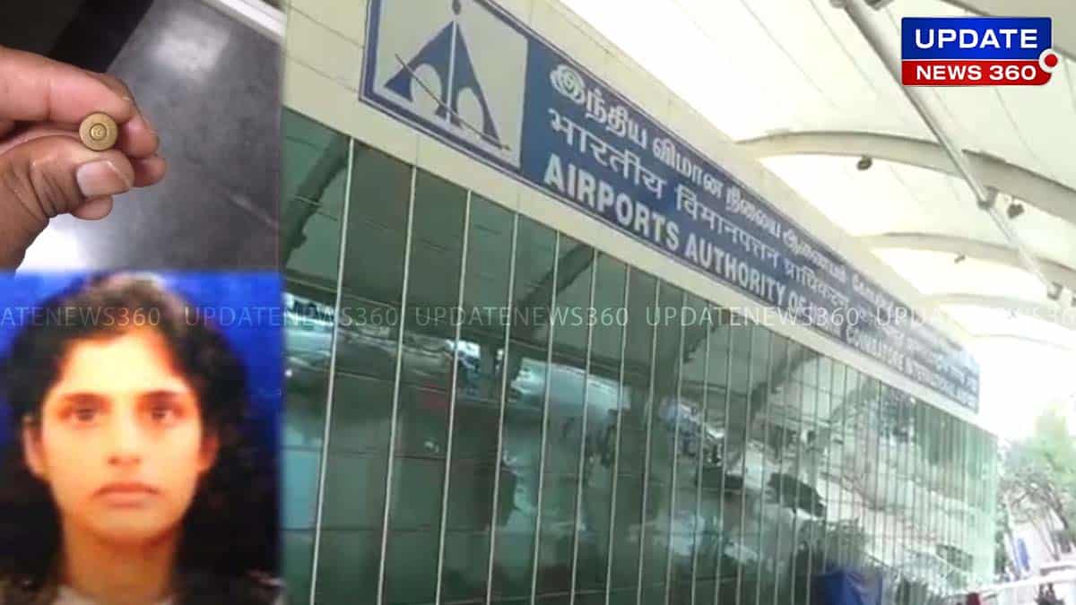 Woman arrives at Coimbatore airport with bullets