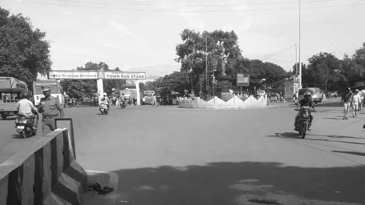 Youth Death After trap in Private Bus wheel