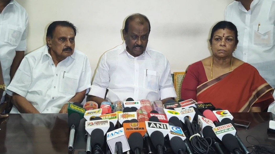 திமுகவுக்கு 10% கூட வாக்கு வங்கி இல்லை.. காப்பாற்றுவதே திருமாதான் : அதிமுக மூத்த தலைவர் ஓபன்!