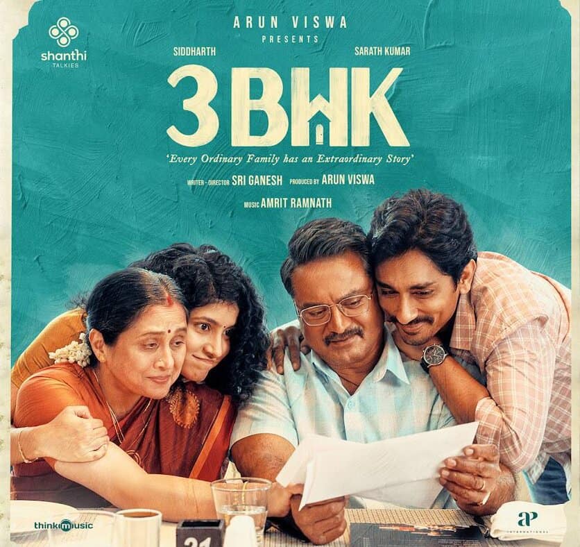 siddharth 3bhk movie twitter review