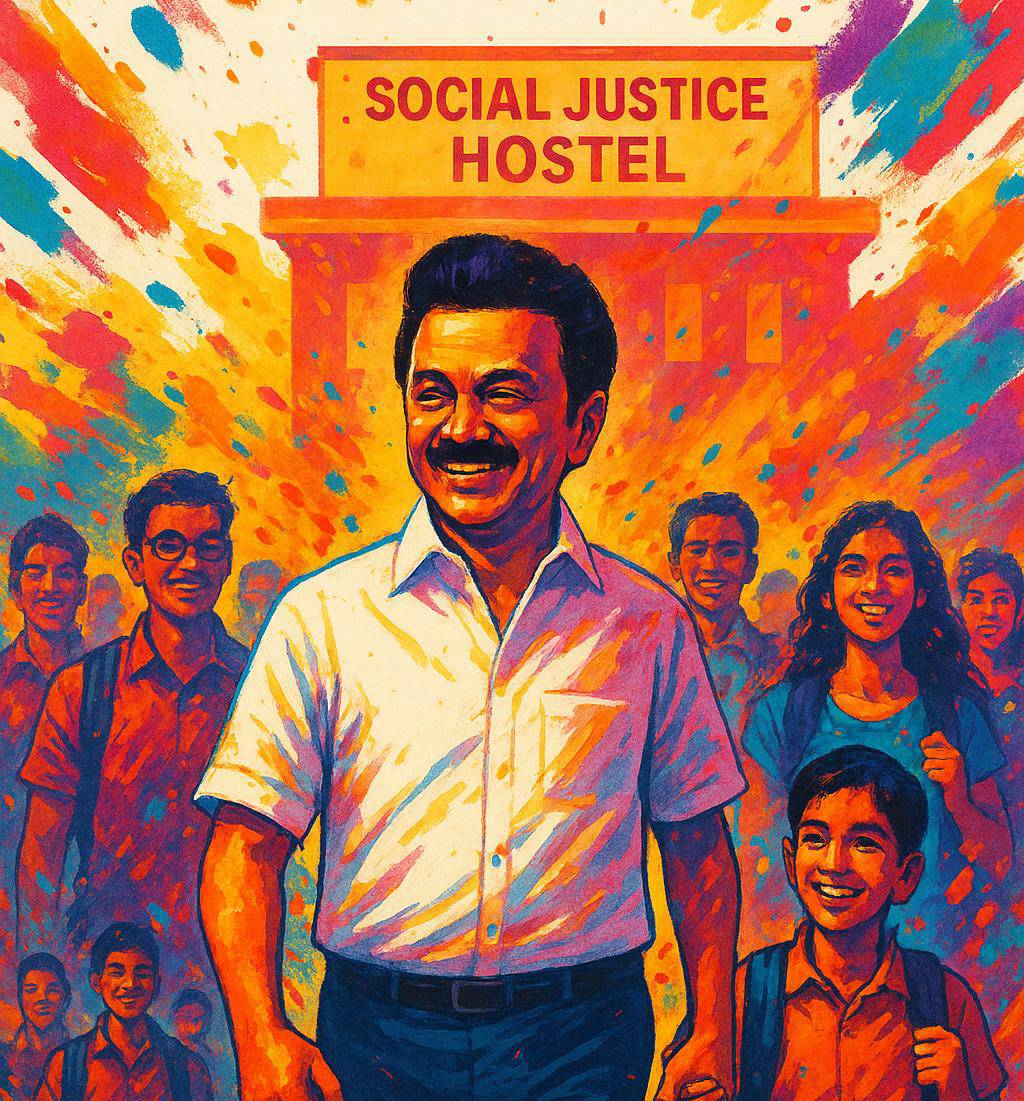 bjp l murugan asking questions and criticize that mk stalin changed the name to social justice hostels